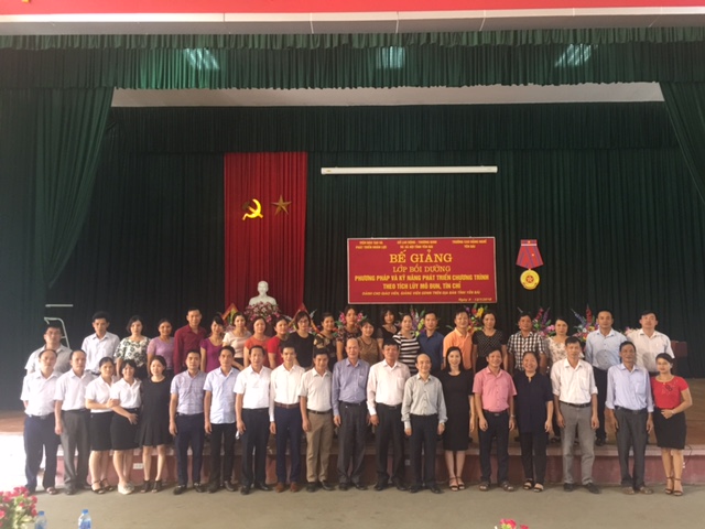 Viện đào tạo và Phát triển nhân lực triển khai các lớp bồi dưỡng phương pháp và kỹ năng phát triển chương trình theo tích lũy mô đun, tín chỉ trên địa bàn tỉnh yên bái, đáp ứng yêu cầu hội nhập của cuộc cách mạng 4.0 trong thời kỳ công nghiệp hóa 6 yen bai 6