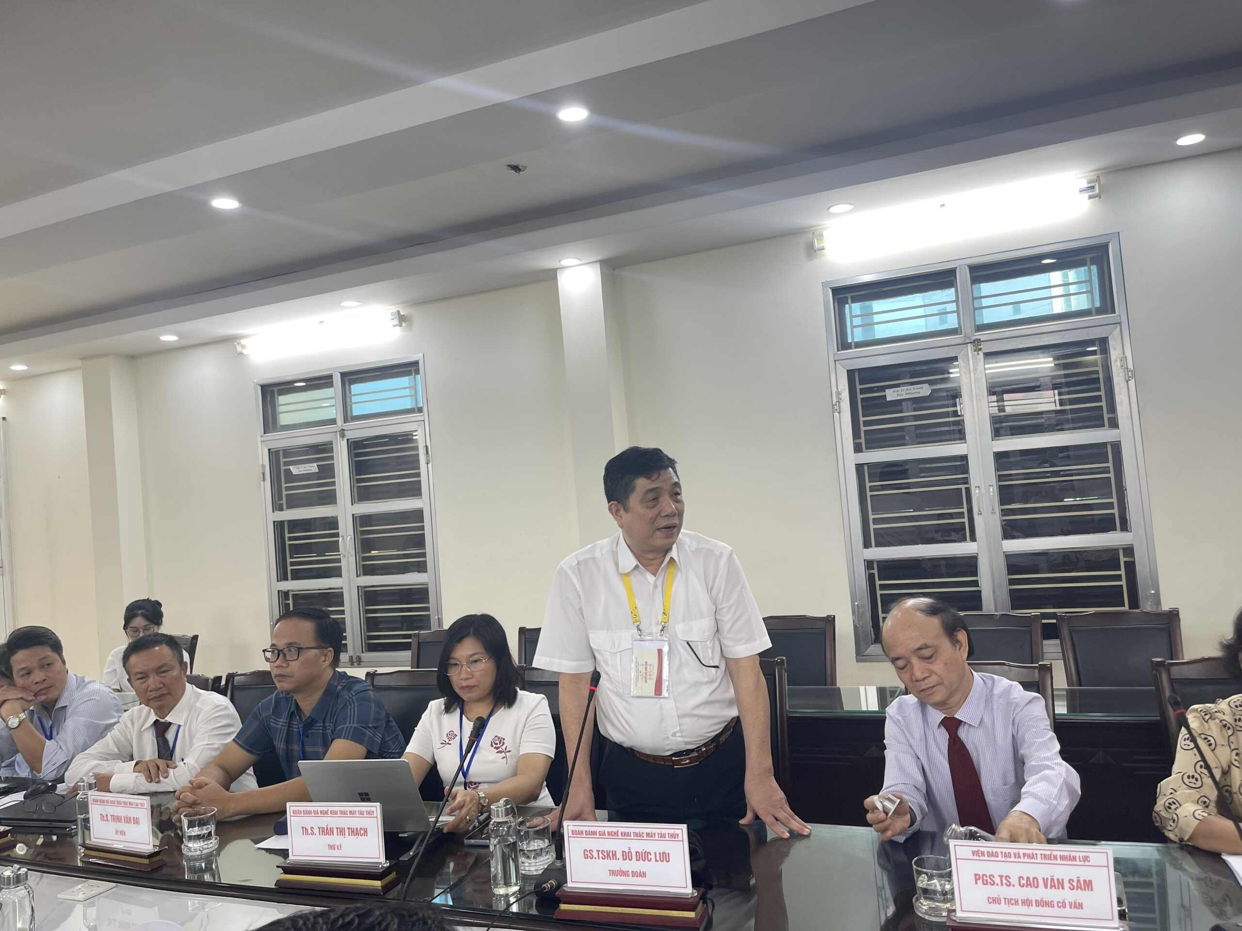 KHAI MẠC ĐÁNH GIÁ NGOÀI CHƯƠNG TRÌNH ĐÀO TẠO NGHỀ KHAI THÁC MÁY TÀU THỦY, CÔNG NGHỆ KỸ THUẬT ĐIỀU KHIỂN VÀ TỰ ĐỘNG HÓA, LOGISTICS, TRÌNH ĐỘ CAO ĐẲNG TẠI TRƯỜNG CAO ĐẲNG HÀNG HẢI I 4 GS. TS Do Duc Luu scaled