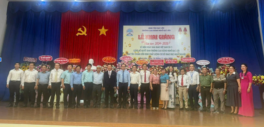 TRƯỜNG CAO ĐẲNG NGHỀ BẠC LIÊU ĐẠT TIÊU CHUẨN KIỂM ĐỊNH CHẤT LƯỢNG CƠ SỞ GIÁO DỤC NGHỀ NGHIỆP 3 Picture1