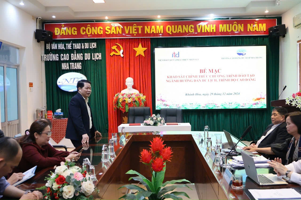 BẾ MẠC KHẢO SÁT ĐÁNH GIÁ NGOÀI CHƯƠNG TRÌNH ĐÀO TẠO NGHỀ HƯỚNG DẪN DU LỊCH TẠI TRƯỜNG CAO ĐẲNG DU LỊCH NHA TRANG 5 e5b827e8ca5977072e48
