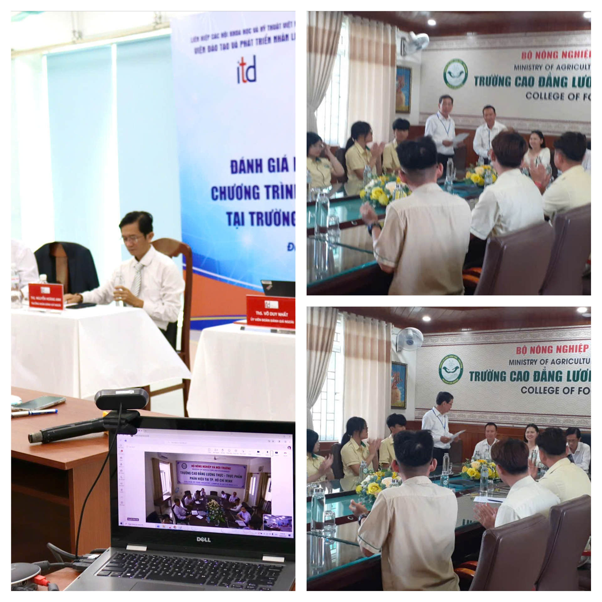 Trường Cao đẳng Lương thực - Thực phẩm quan tâm và chú trọng bảo đảm chất lượng đào tạo 3 Anh hoat dong cua Doan DGN